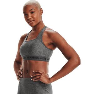 Under Armour Women's Mid Crossback Heather Sports Bra